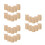 30Pcs Natural Loofah Dish Towel Khaki Multipurpose Kitchen Sponge 6