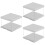 3Pcs Transparent Cake Boxes White Bakery Boxes for Home and Shop 6
