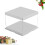 3Pcs Transparent Cake Boxes White Bakery Boxes for Home and Shop 10