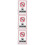 3Pièces Panneaux Interdiction Fumer Aluminium Multi Usage Maison 7