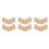 30Pcs Natural Loofah Dish Towel Khaki Multipurpose Kitchen Sponge 5