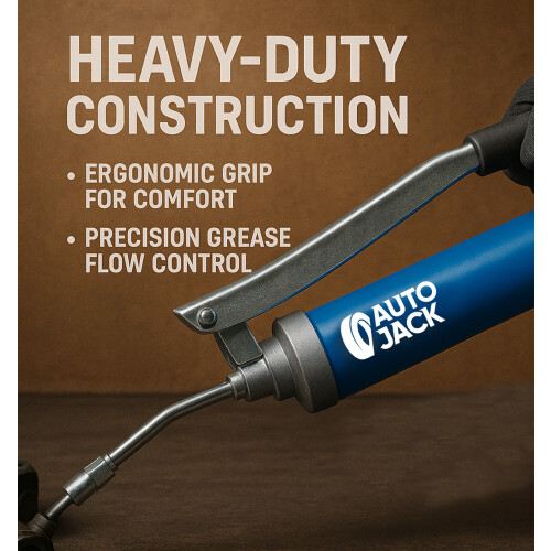 Autojack Heavy Duty Grease Gun with 10,000 PSI 2