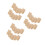 30Pcs Natural Loofah Dish Towel Khaki Multipurpose Kitchen Sponge 9