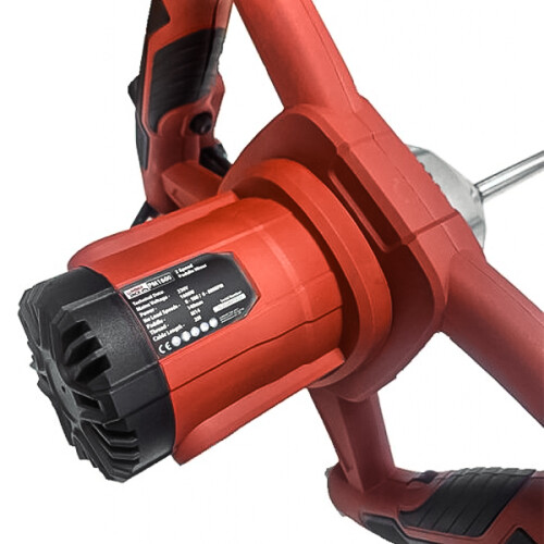 Lumberjack 1600W Paddle Mixer Variable Speed Cement Mix 1