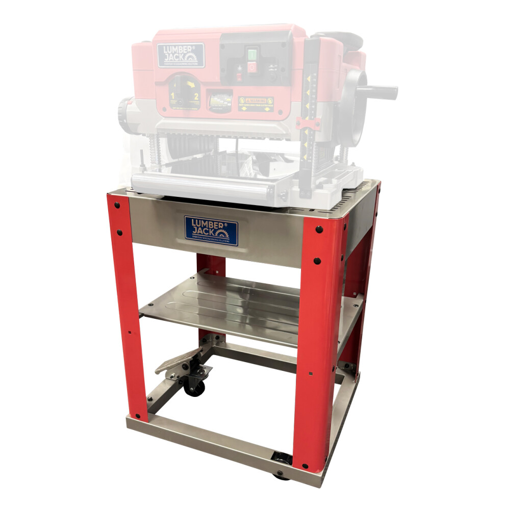 Lumberjack Pro Series Mobile Thicknesser Planer Stand Workshop Bench 5060504004305