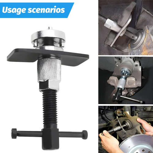 Brake Caliper Piston Tool Set for Easy Rear Disc Brake Pad Replacement, Durable Alloy, Universal Fit 2