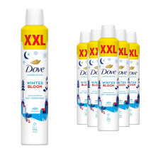Dove Anti-Perspirant Deodorant Aerosol Limited Edition Winter Bloom 300ml, 6pk