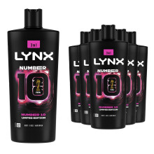 Lynx FIFA Limited Edition Number 10 Body Wash 3-in-1 Shower Gel XL 700ml, 6pk