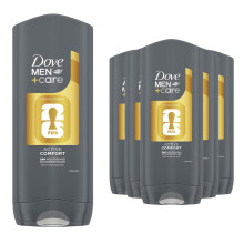 Dove Men+Care FIFA Limited Edition Active Comfort 3-in-1 Shower Gel 400ml,6 Pack