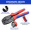 Solar Crimping Tool Kit with MC4 Connectors and Wrenches for Quick Solar Panel Cable Installation 2