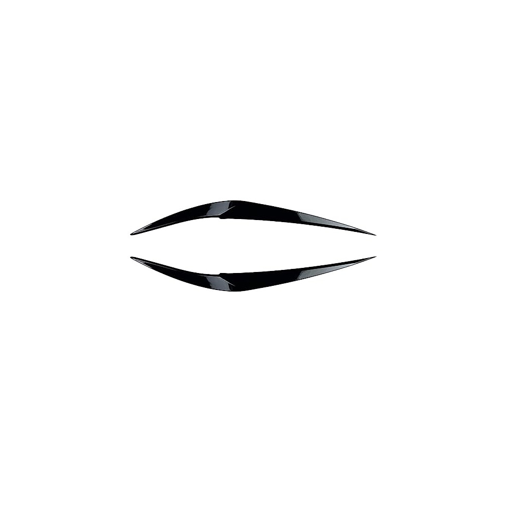 Glossy Headlight Eyebrow Trim For Bmw X1 F48 20162020 Stylish Oem Fit Upgrade Black 9070919816970
