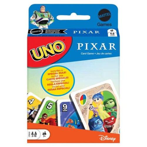 Mattel Mattel MTTHYK61 UNO Pixar Card Game