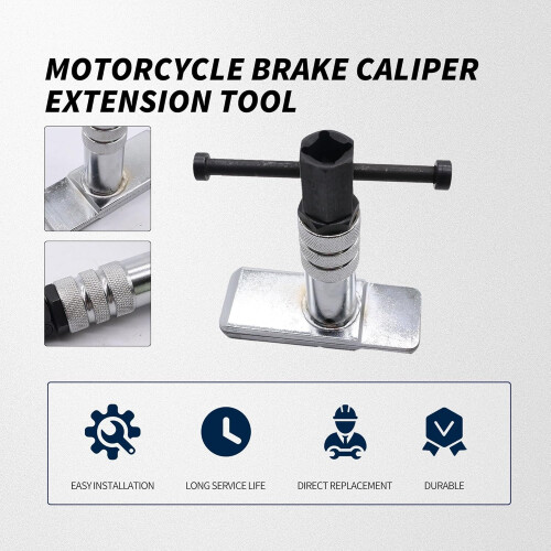 Heavy Duty Motorcycle Brake Caliper Spreader Tool Universal Disc Fit Durable LongLasting Performance 1