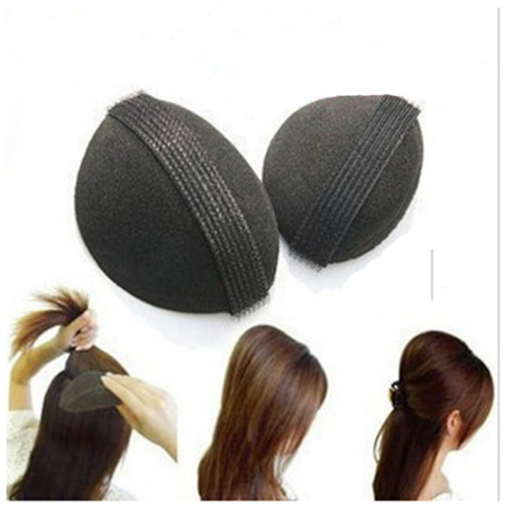 Unisex 2Pcs Sponge Hair Bun Maker With Instant Volume Boost And Secure Nonslip Styling Tool For Women