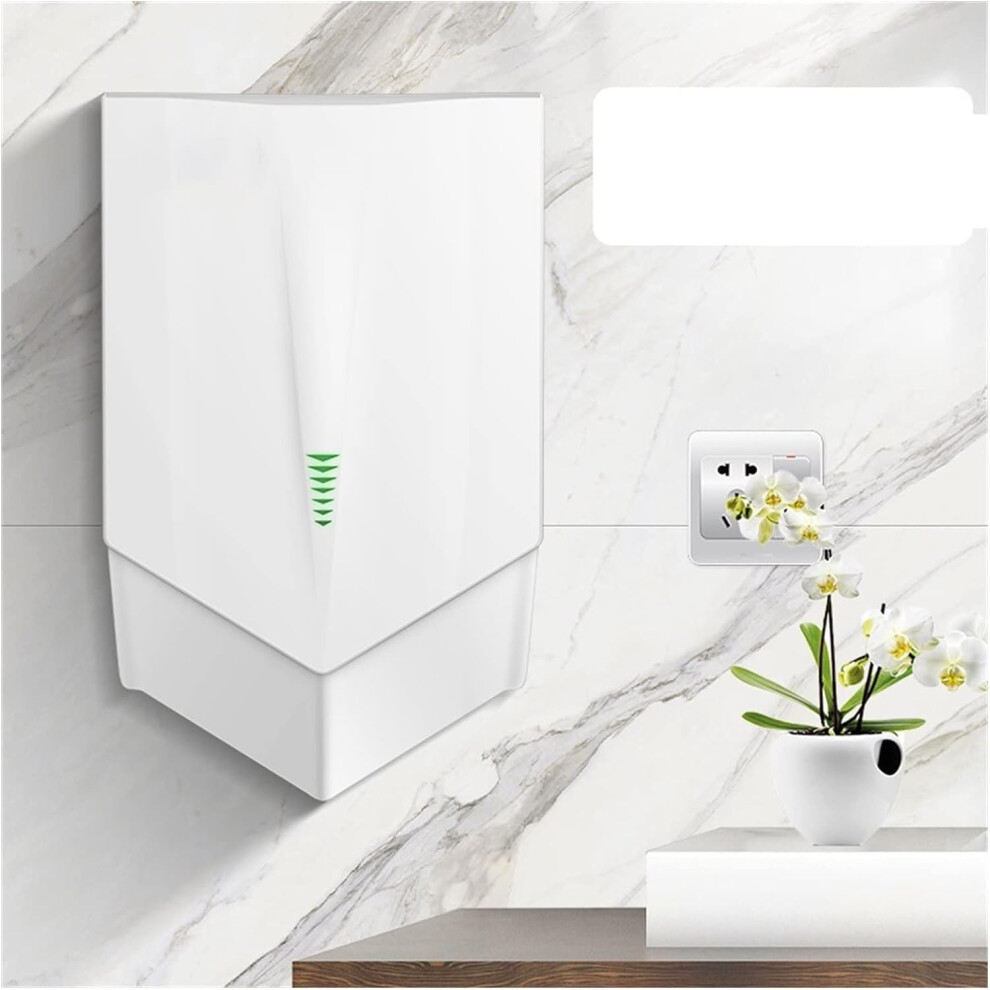 Automatic Hand Dryer Speed 10S Drying Compact Wall Mounted Commercial Grade White 9113335614062