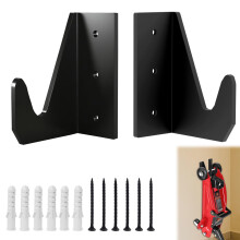 Floor Jack Mount and Jack Stand Holder, Heavy Duty Alloy Steel Wall Mounted Garage Storage Rack