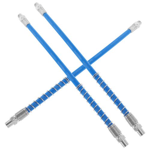 15Stk Explosionfester Flexibler -Schlauch Blau Mit Schnellkupplung 2