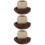 3Sets Multi Ceramic Eggshell Bowls Food Storage Nest Design 10