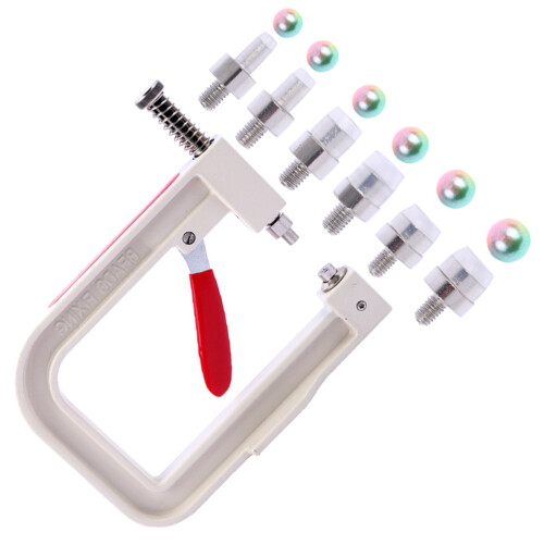2Sets Praktisches Perlenpressgerät Mit Zubehör Für Heimgebrauch