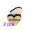 100Stk Holzherzen Mr & Mrs Rustikal Hochzeitsschmuck 1