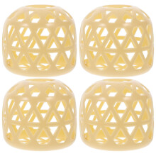 50Stk Imitation Geflochtene Laternen Beige Kunststoff DIY Set
