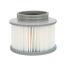 Pool Filter Cartridge Replacement 115x86mm for Hot Tubs and Spas, Washable Pleated Design with Crystal Clear Filtration