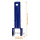 3Pcs Blue Plastic Pool Vacuum Handle Ergonomic Grip Replacement Part 2
