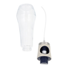 Household Oil Sprayer Blue Glass with Silicone and Stainless Steel