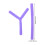 1Ensemble Tube Silicone Bébé Violet Jouet Dentition Confortable 3