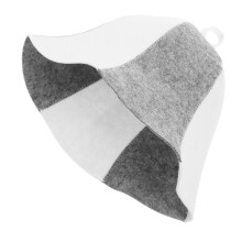 3pcs Thick Felt Sauna Hats for Men and Women Heat Protection Unisex Felt Sauna Cap