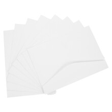 50Pièces Enveloppes Blanches Multiusage Pour Cartes Et Lettres