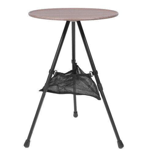 1Ensemble Table Camping Pliante Aluminium Portable Colorée Résistante
