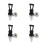 4Pcs Stainless Steel Beverage Dispenser Replacement Spigot 7