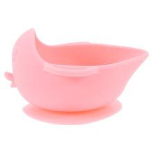 1St Zuignap Siliconen Babybord Roze Cartoon Varkentje Baby Eetbord
