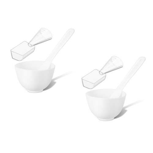 2Ensembles Bols À Mélanger Silicone Pour Masques Et 1
