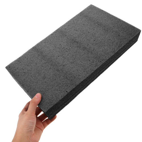 2Pièces Plaques De Mousse Noire En Polyéthylène Protection Expédition 2