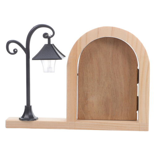 Cache-prise bois avec lampe, protection bébé décoration chambre