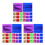 900Pièces Imitation Multicolores Papier Décor 11