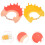 4Pièces Accessoires Bain Bébé Casquette Douce Ajustable 11