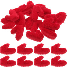 50Pièces Bois De Cerf En Tissu Pour Décoration Bandeau DIY Femme