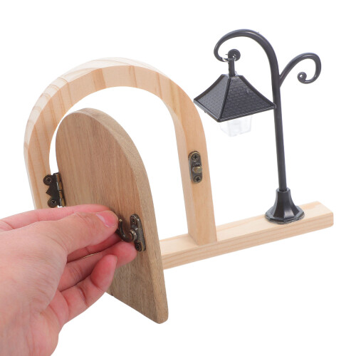 Cache-prise bois avec lampe, protection bébé décoration chambre 2