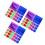 900Pièces Imitation Multicolores Papier Décor 10