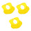 3Pièces Casquette Bain Protection Oreilles Douce Silicone 7