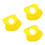 3Pièces Casquette Bain Protection Oreilles Douce Silicone 4