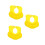 3Pièces Casquette Bain Protection Oreilles Douce Silicone 9