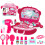 2 Boîtes Ensemble Cosmétiques Enfants Filles Rosé 3