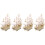 4 Ensembles Bateau À 3D En Bois Jouets De Montage 4