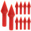 10Pièces Pointes De Flèches Silicone Pour Tir Extérieur 1