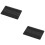 2Pièces Support Téléphonique Noir Adhésif Pour Cartes 6