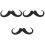 3Pièces Barbes Et Moustaches Fausses Accessoires Cosplay 5